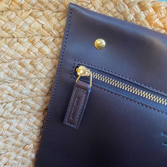 SOLD✨Saint Laurent Medium Panier Straw Tote - Picture 8 of 13